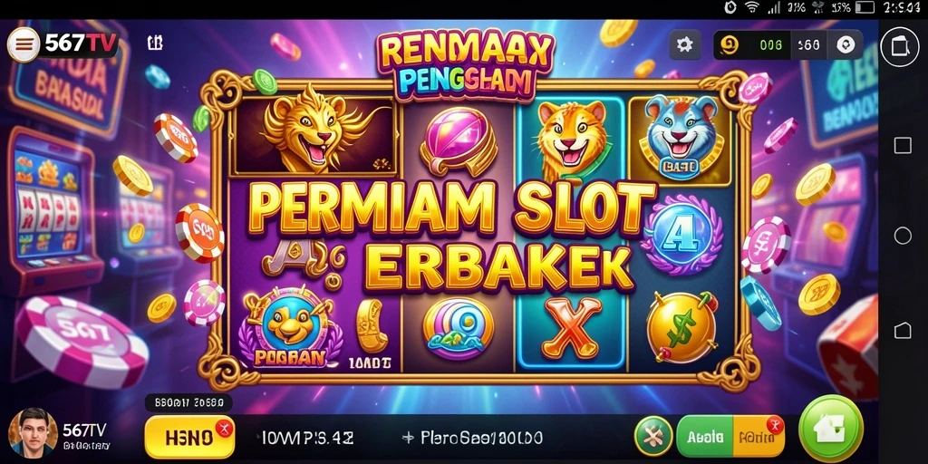 Tangkapan layar menunjukkan gameplay Slot yang seru di 567TV.
