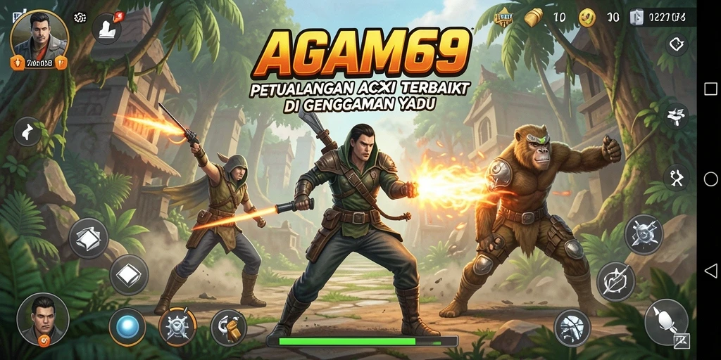 Gameplay seru AGAM69 dalam aksi penuh ketegangan.