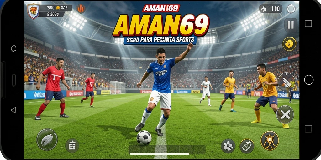 Tampilan gameplay menarik dari AMAN69 dalam olahraga kompetitif.