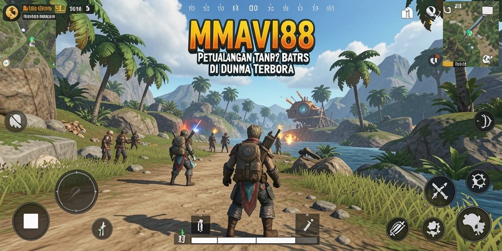Menampilkan gameplay seru dalam dunia terbuka AMAVI88.