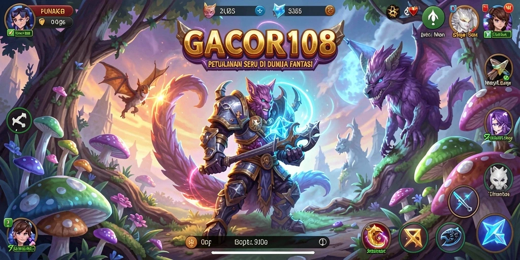 Gameplay seru dalam GACOR108 yang penuh tantangan petualangan.