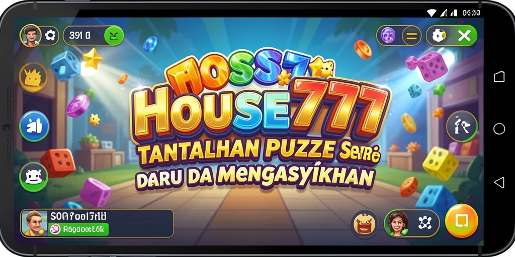 Gameplay penuh warna dan tantangan di HOUSE777 yang menjadikan pengalaman Puzzle lebih menarik.