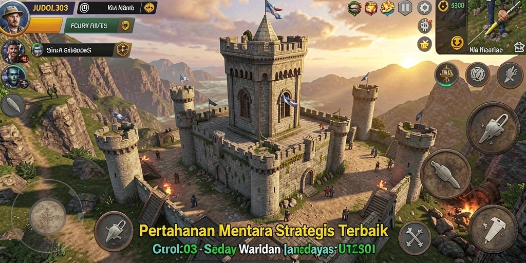 Tampilan gameplay JUDOL303 yang seru di kategori Tower Defense.