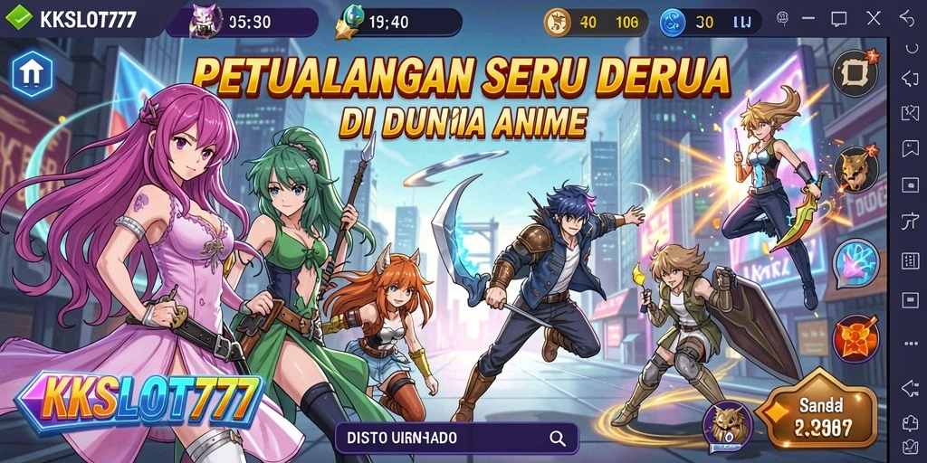 Tampilan menarik dari gameplay KKSLOT777 yang memukau.
