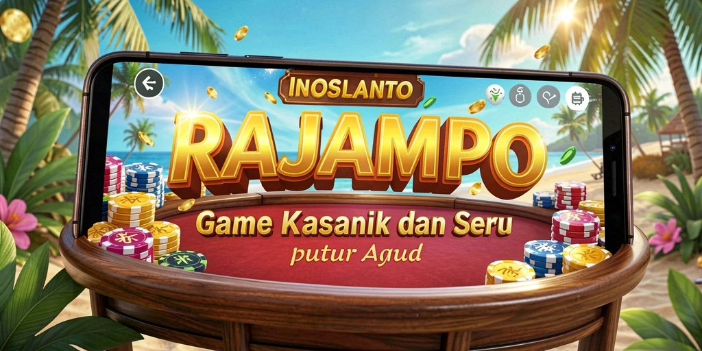 Tampilan gameplay seru dari RAJAMPO yang memikat.