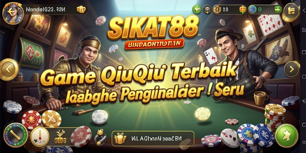 Tampilan permainan QiuQiu yang memukau dan interaktif.